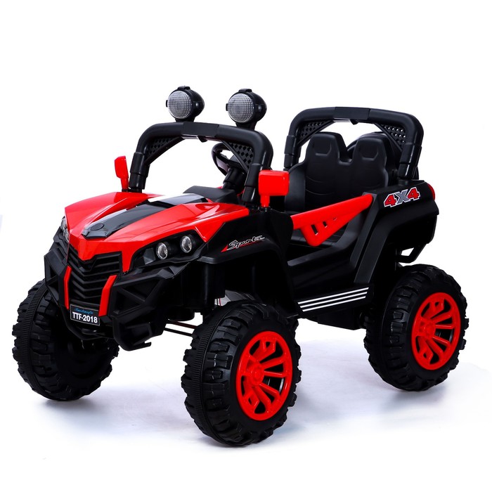 

Электромобиль Квадроцикл, 4WD полный привод, цвет красный