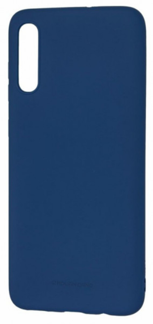 

Накладка для Samsung Galaxy A02 Silicone cover темно-синяя, Синий