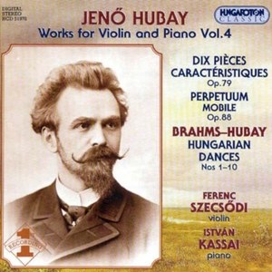 

HUBAY: Works for Violin and Piano Vol.4. / Szecsodi, Kassai., 1 CD