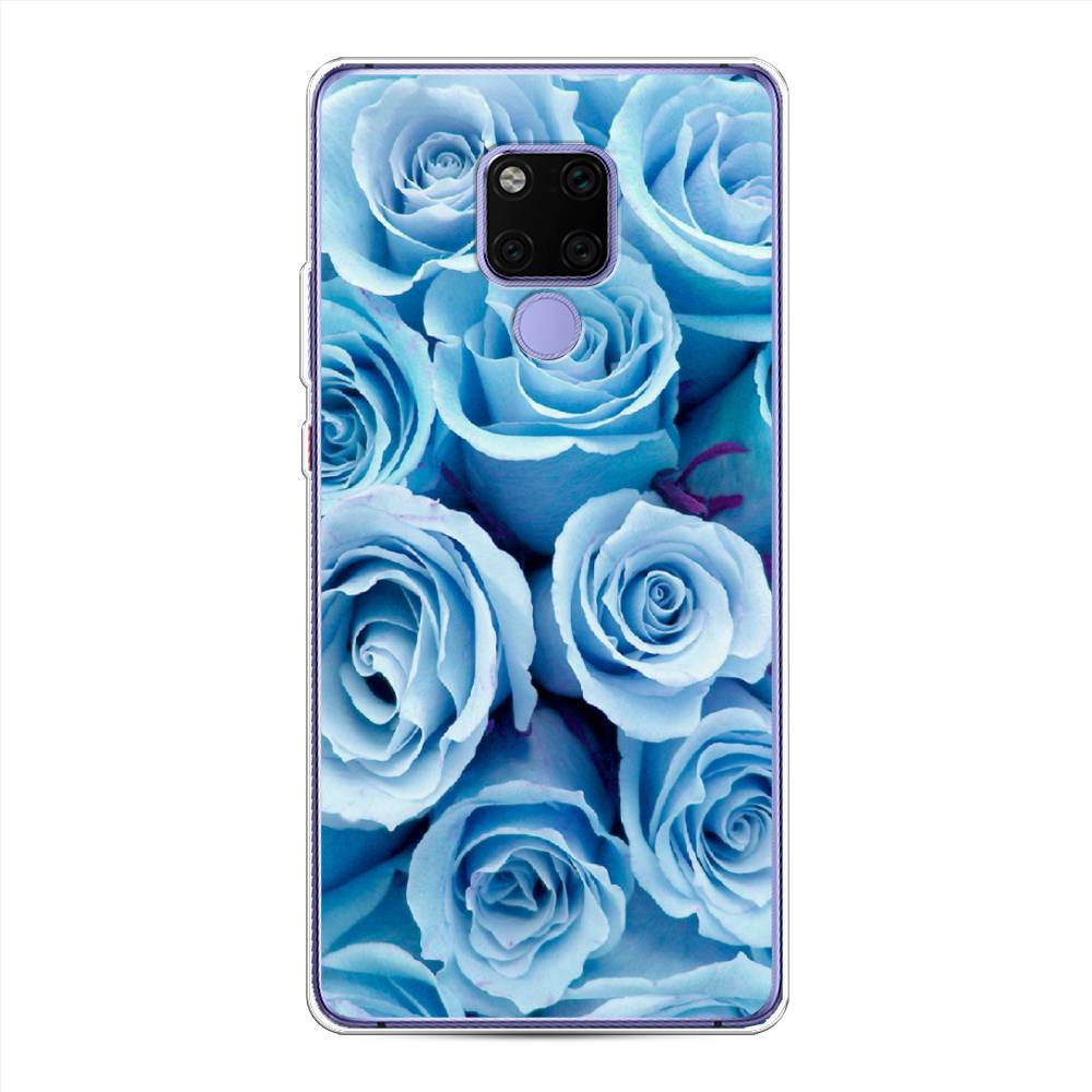 

Чехол Awog на Huawei Mate 20X "Лазурные розы", Голубой, 66950-8