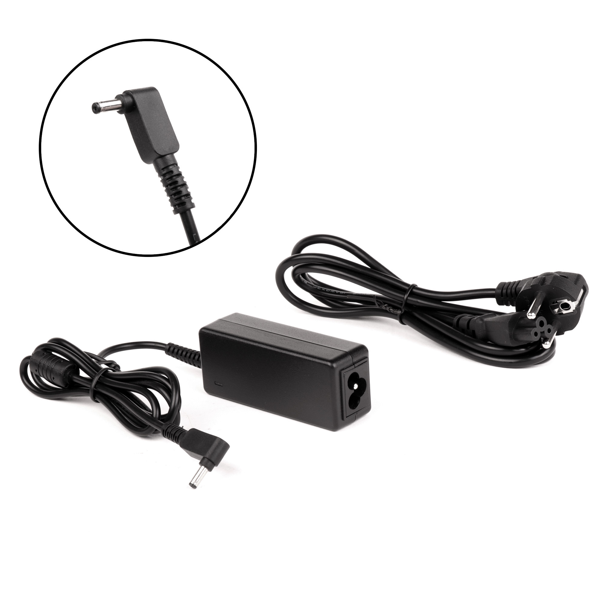 

Блок питания для ноутбука Asus 19V 1.75A (4.0x1.35) 33W ADP-33AW., Черный, AS33