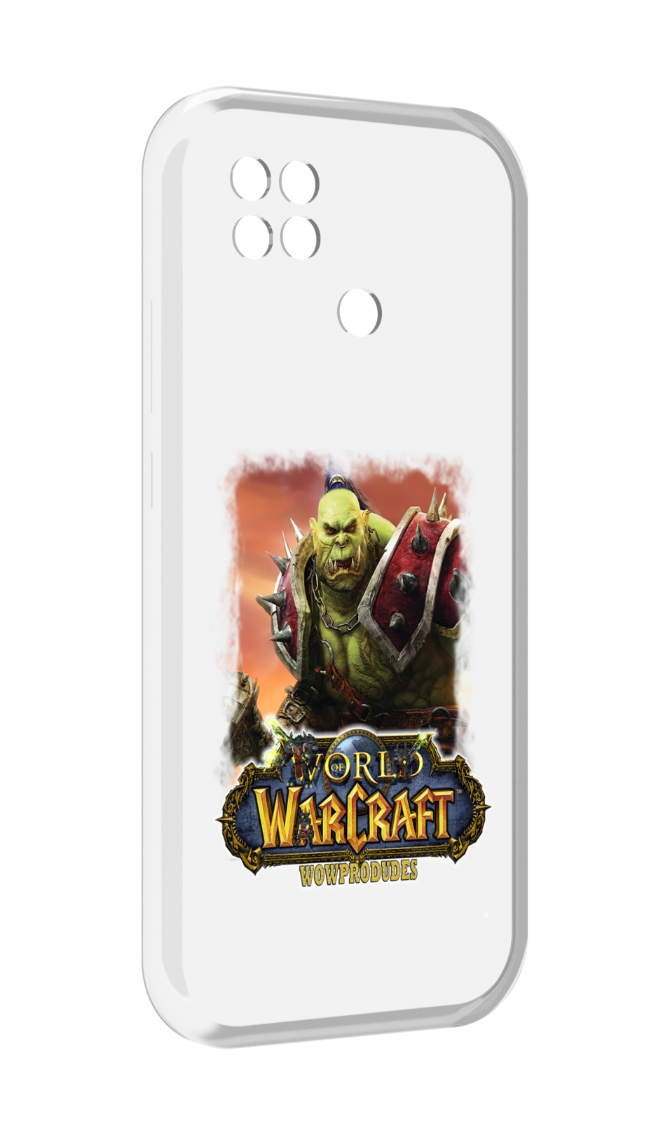 

Чехол MyPads Варкрафт для Xiaomi Poco C40, Прозрачный, Tocco