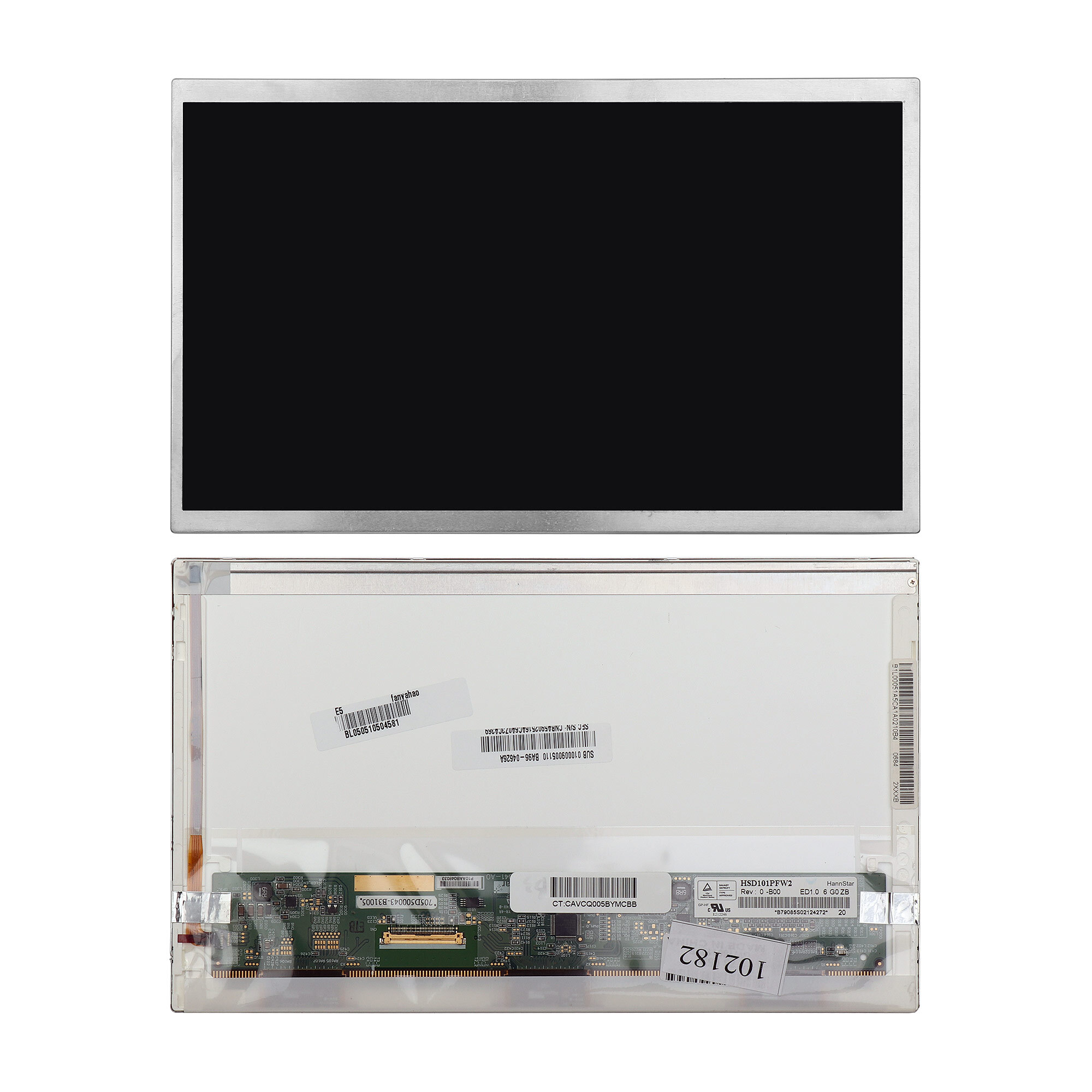 

Матрица для ноутбука 10.1" 1024x600 WSVGA, 40 pin LVDS, Normal, LED, TN, без крепления, ма, TOP-WSV-101L-R1