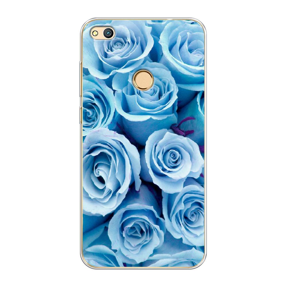 

Чехол Awog на Honor 8 Lite "Лазурные розы", Голубой, 63950-8