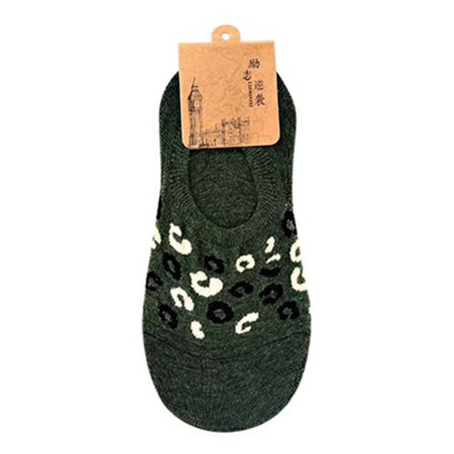 

Следки женские Socks зеленые, Зеленый