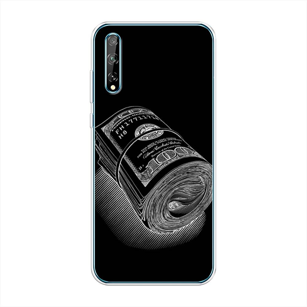 

Чехол Awog на Huawei Y8p "Кубышка денег", Черный;серебристый, 6103450-5