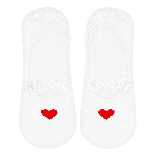 

Следки женские Socks белые one size