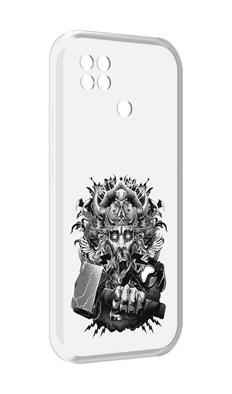 

Чехол MyPads злой тор для Xiaomi Poco C40, Прозрачный, Tocco