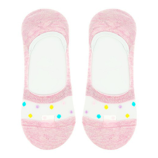 

Следки женские Socks розовые, Розовый