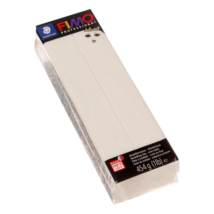 Полимерная глина запекаемая для изготовления кукол FIMO doll art, 454 г, полупрозрачный, ф
