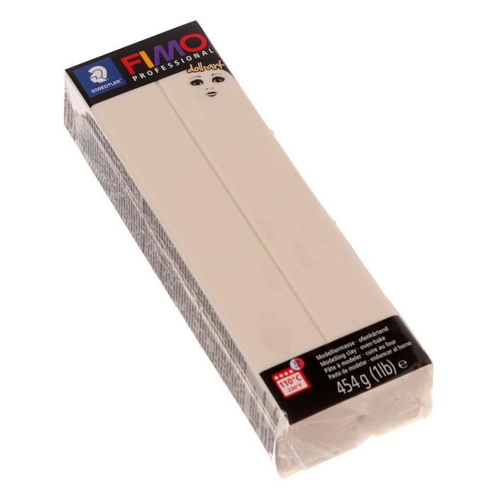 

Полимерная глина запекаемая для изготовления кукол FIMO doll art, 454 г, полупрозрачный, б, FIMO professional doll art