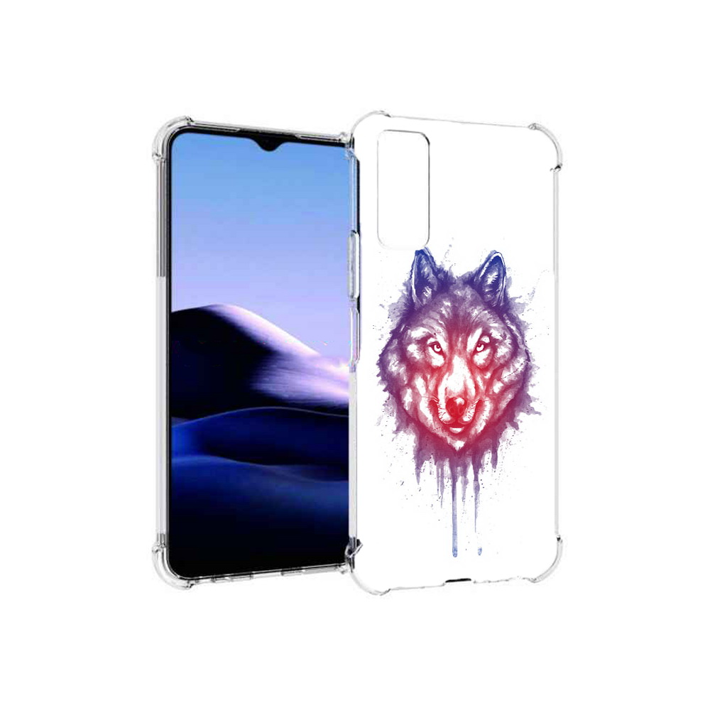 

Чехол MyPads Tocco для Vivo Y20 пушистый волк (PT154038.379.561), Прозрачный, Tocco