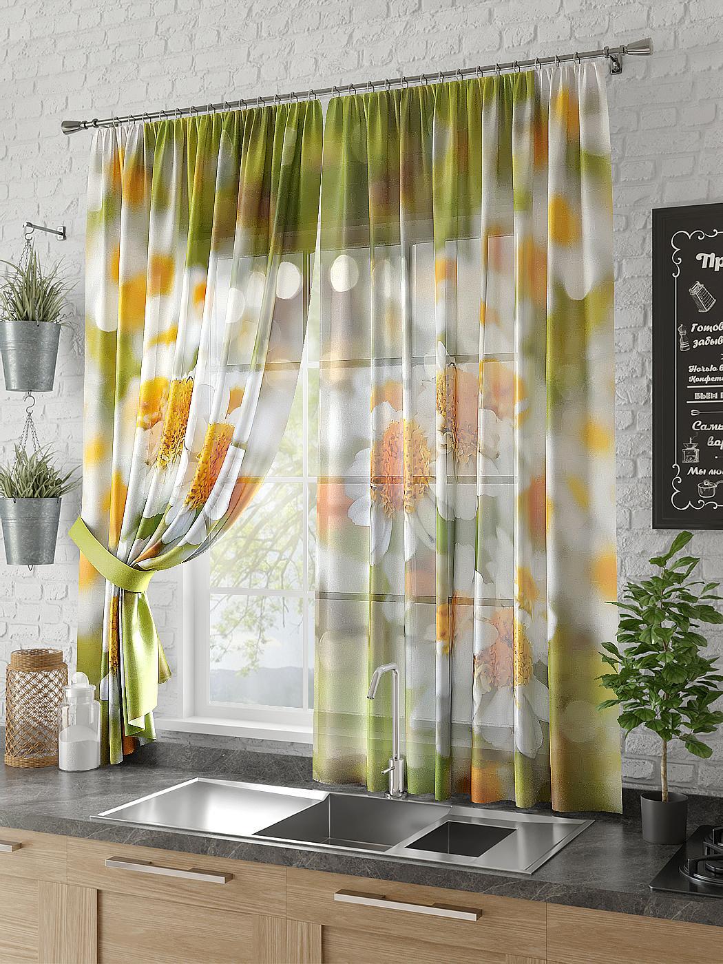 

Комплекты штор AT HOME Офира высота 180 см, ширина 150 см, Мультиколор, 930554