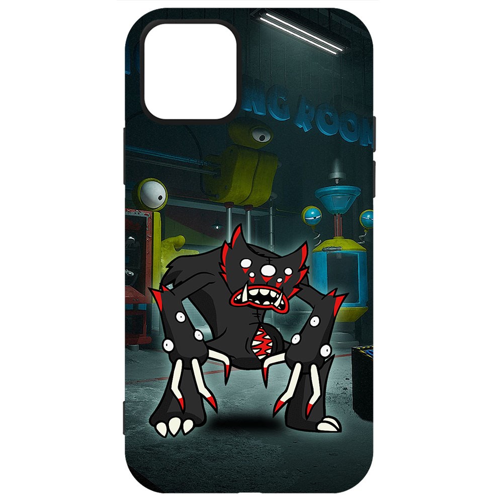 

Чехол-накладка Софт Хаги Ваги - Килли Вилли для iPhone 12 Pro Max, Черный