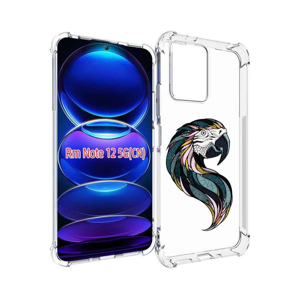 

Чехол MyPads полупопугай для Xiaomi Redmi Note 12, Прозрачный, Tocco