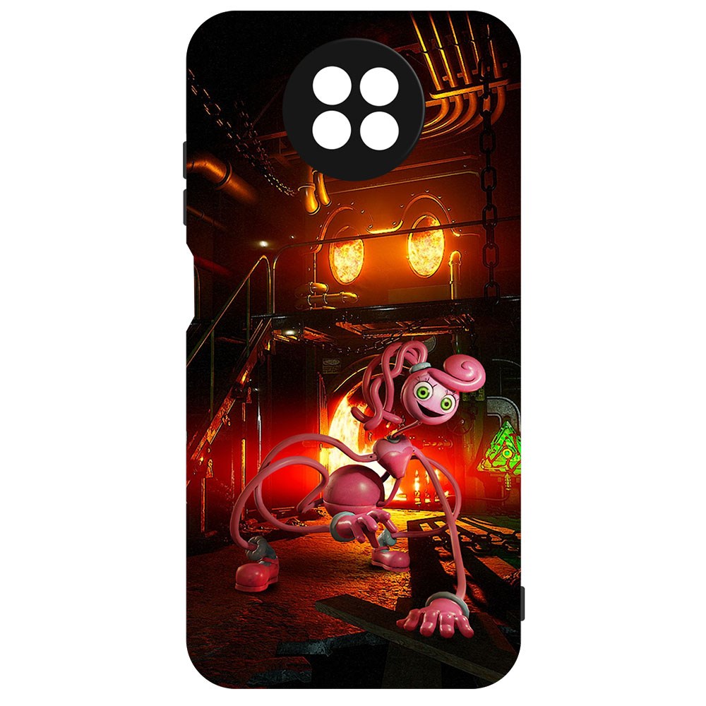 

Чехол-накладка Софт Хаги Ваги - Мама Длинные Ноги для Xiaomi Redmi Note 9T, Черный