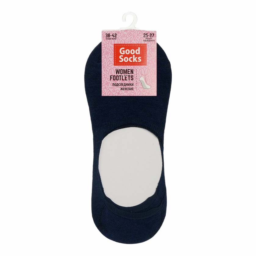 Следки женские Good Socks синие 25-27