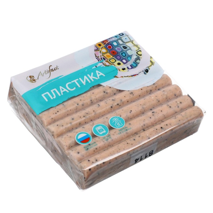 

Пластика - полимерная глина 56 г «Эффект камня» Персиковый песчаник