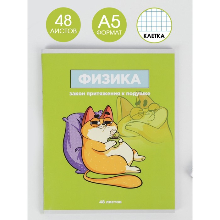 

Предметная тетрадь ArtFox STUDY Персонажи Физика 48 листов в клетку 4 шт, Персонажи
