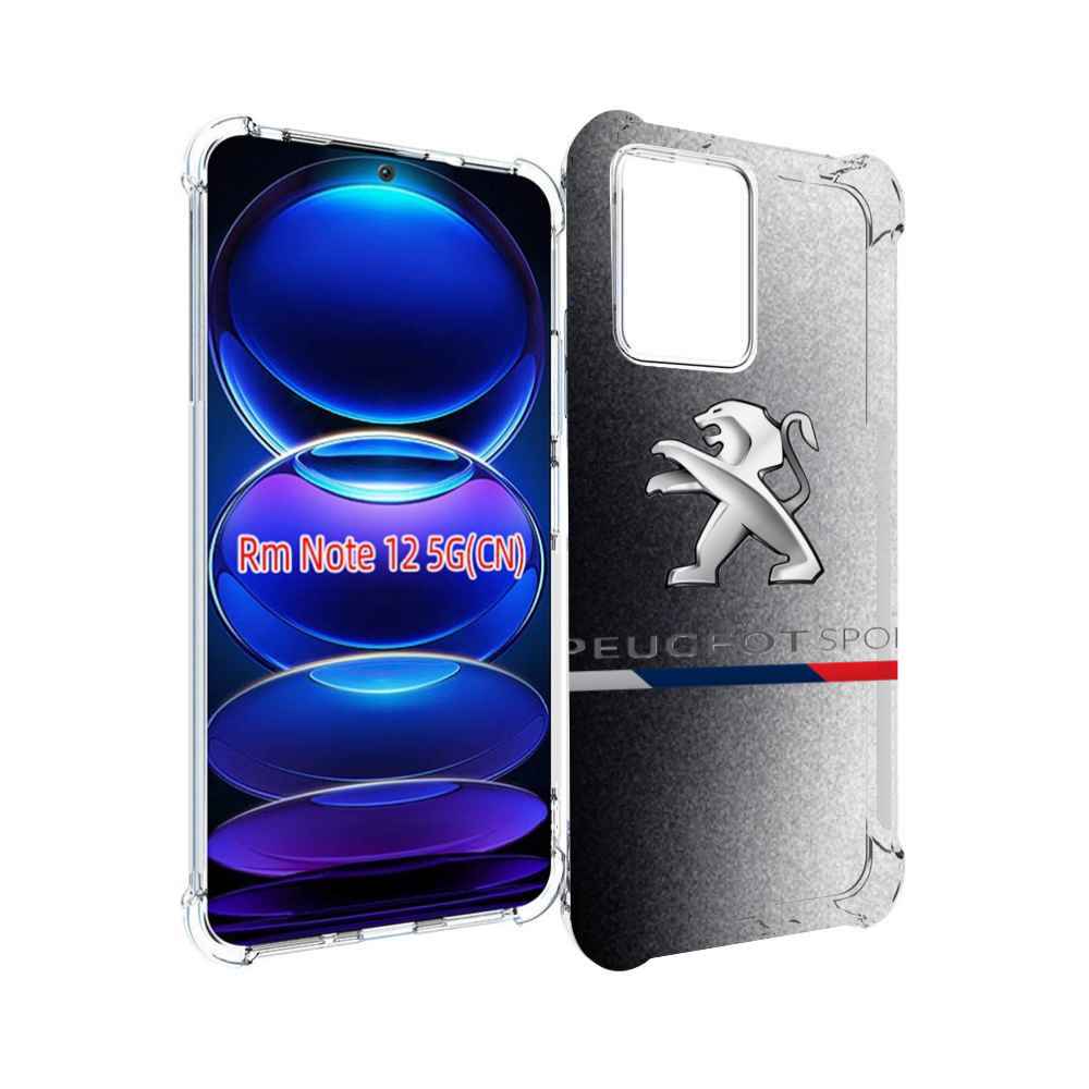 

Чехол MyPads peugeot-1 для Xiaomi Redmi Note 12, Прозрачный, Tocco