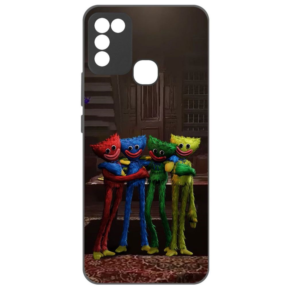 

Чехол-накладка Софт Хаги Ваги - Мини-Хаги для Infinix Hot 11 Play, Черный
