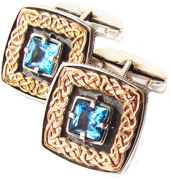 

Запонки мужские Persian ZSZ204-TOPAZ-SVISS, ZSZ204-TOPAZ-SVISS