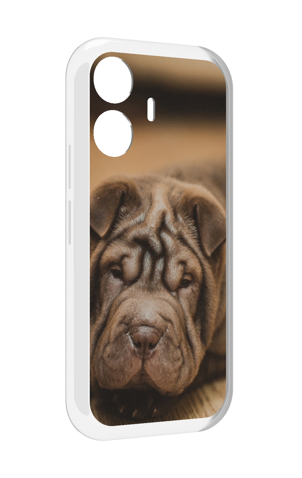 

Чехол MyPads шарпеи для Vivo Y77E / Vivo iQOO Z6 Lite, Прозрачный, Tocco