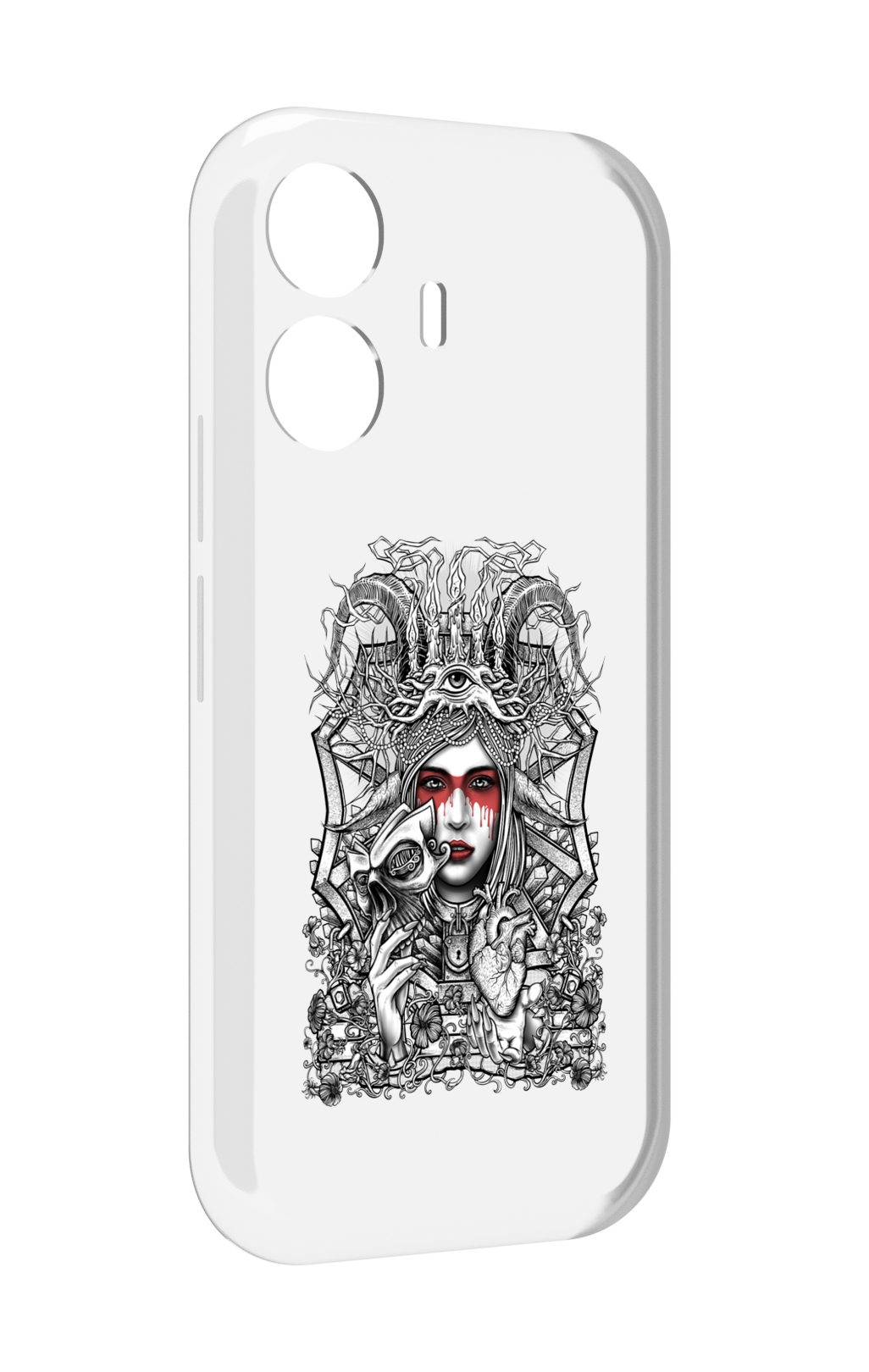 

Чехол MyPads грусная девушка для Vivo Y77E / Vivo iQOO Z6 Lite, Прозрачный, Tocco