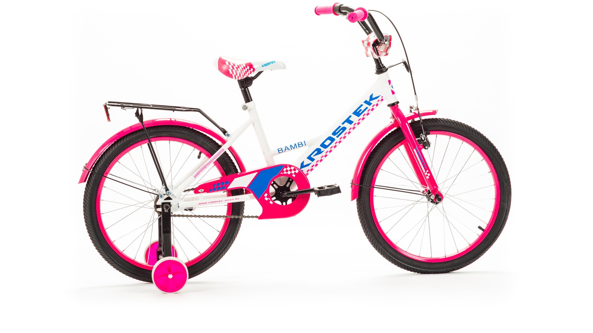 

Велосипед 20" KROSTEK BAMBI GIRL (500103) (розовый)