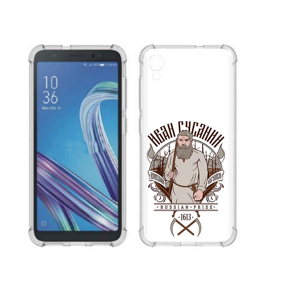 

Чехол MyPads Tocco для Asus ZenFone Live L1 (G552KL) Иван Сусанин (PT113202.648.90), Прозрачный, Tocco