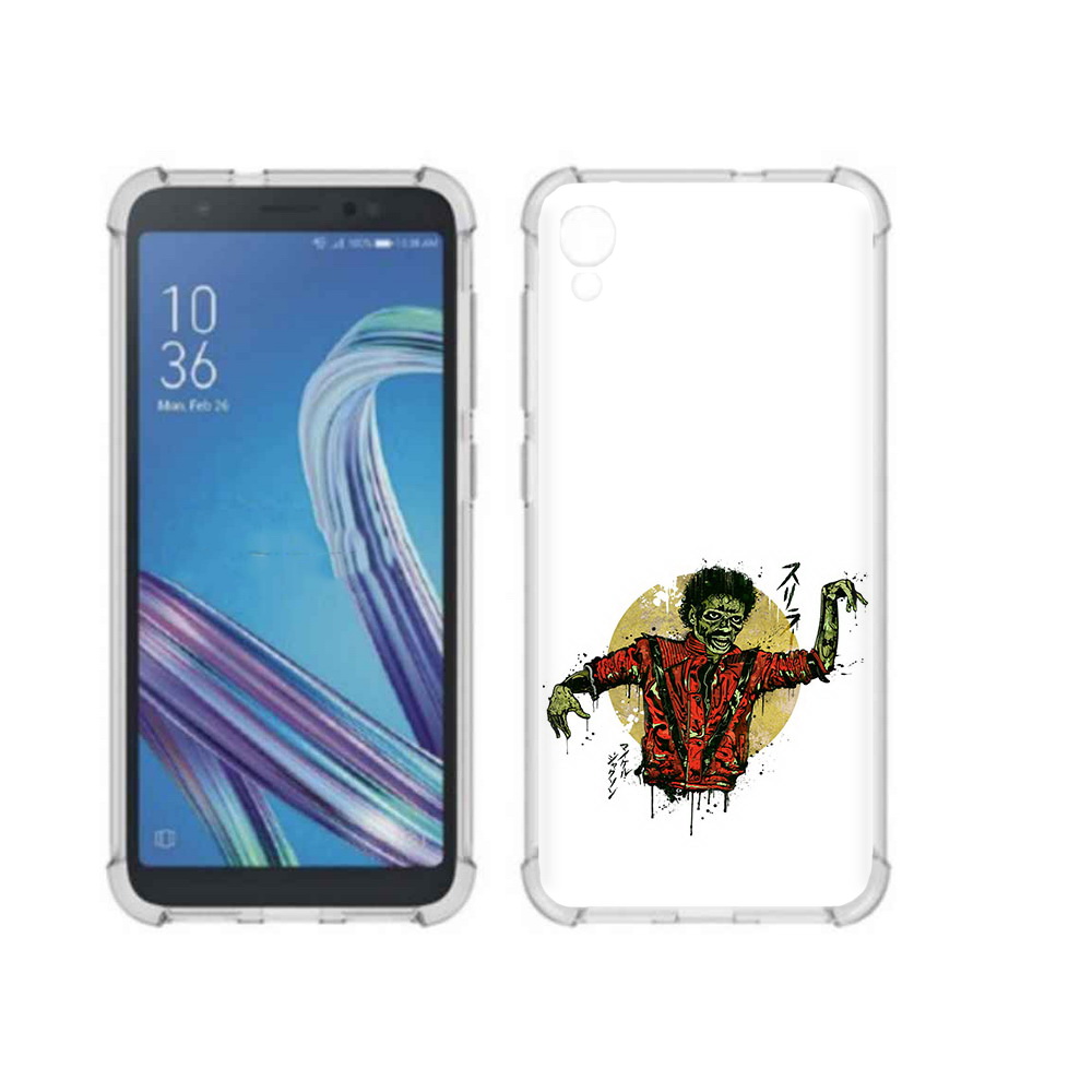 

Чехол MyPads Tocco для Asus ZenFone Live L1 (G552KL) Зомби (PT113202.648.89), Прозрачный, Tocco