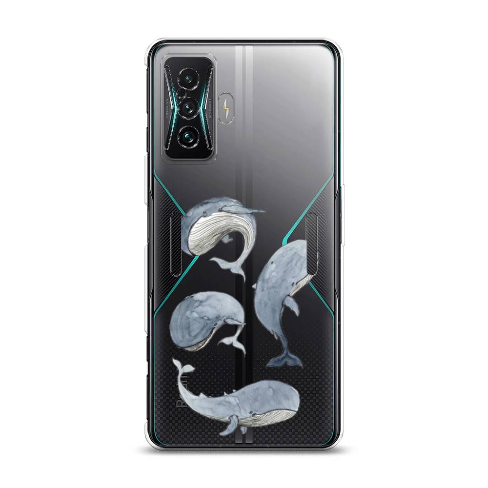 

Чехол Awog на Xiaomi Redmi K50 GE/F4 GT "Киты", Разноцветный, 314350-1