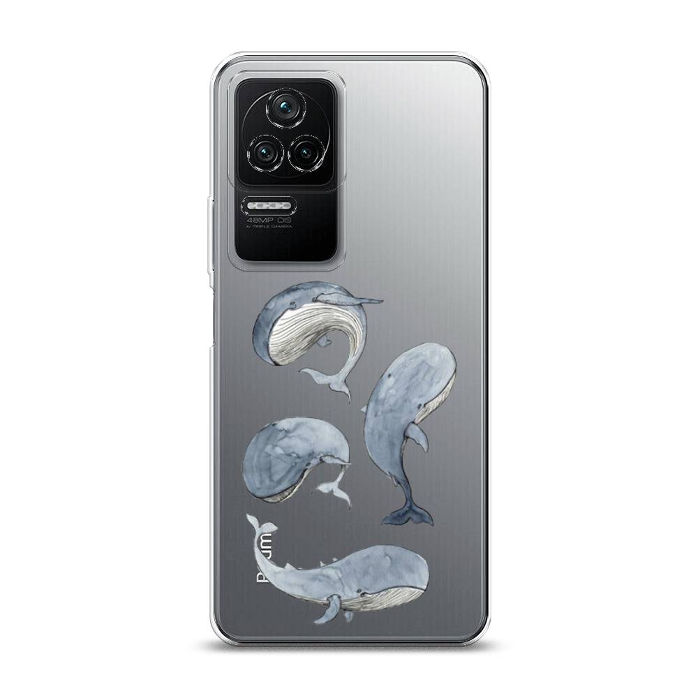 

Чехол Awog на Poco F4/Redmi K40S "Киты", Разноцветный, 314650-1