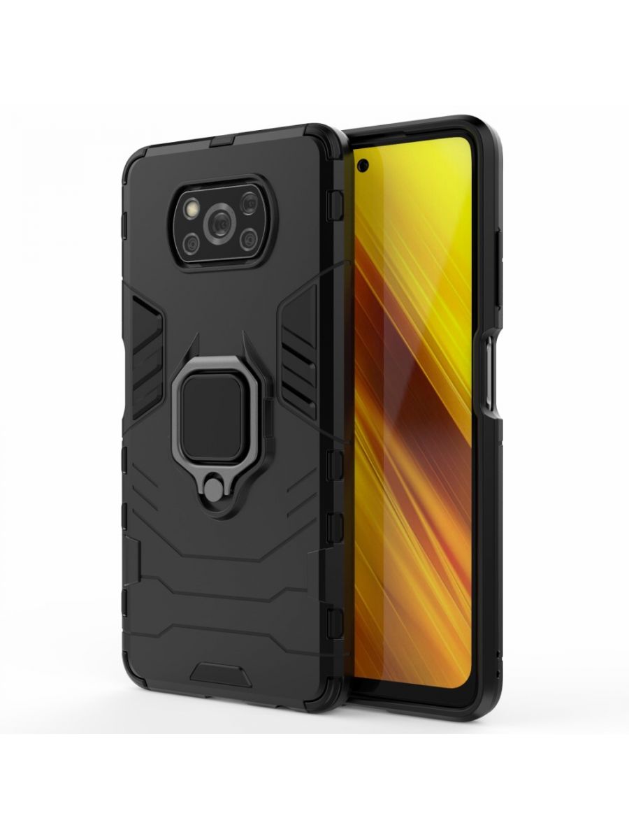 

Чехол Ring для смартфона Poco X3 NFC черный