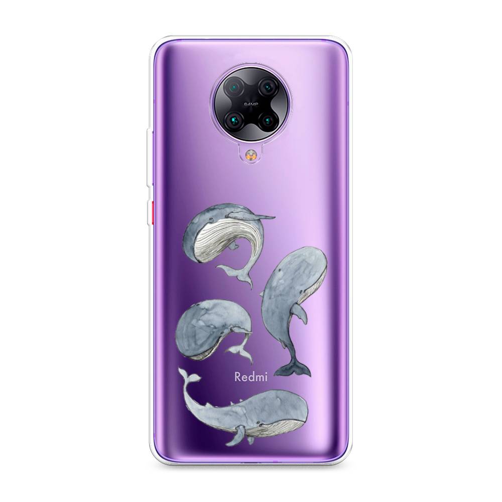 

Чехол Awog на Xiaomi Redmi K30 Pro/F2 Pro "Киты", Разноцветный, 38850-1