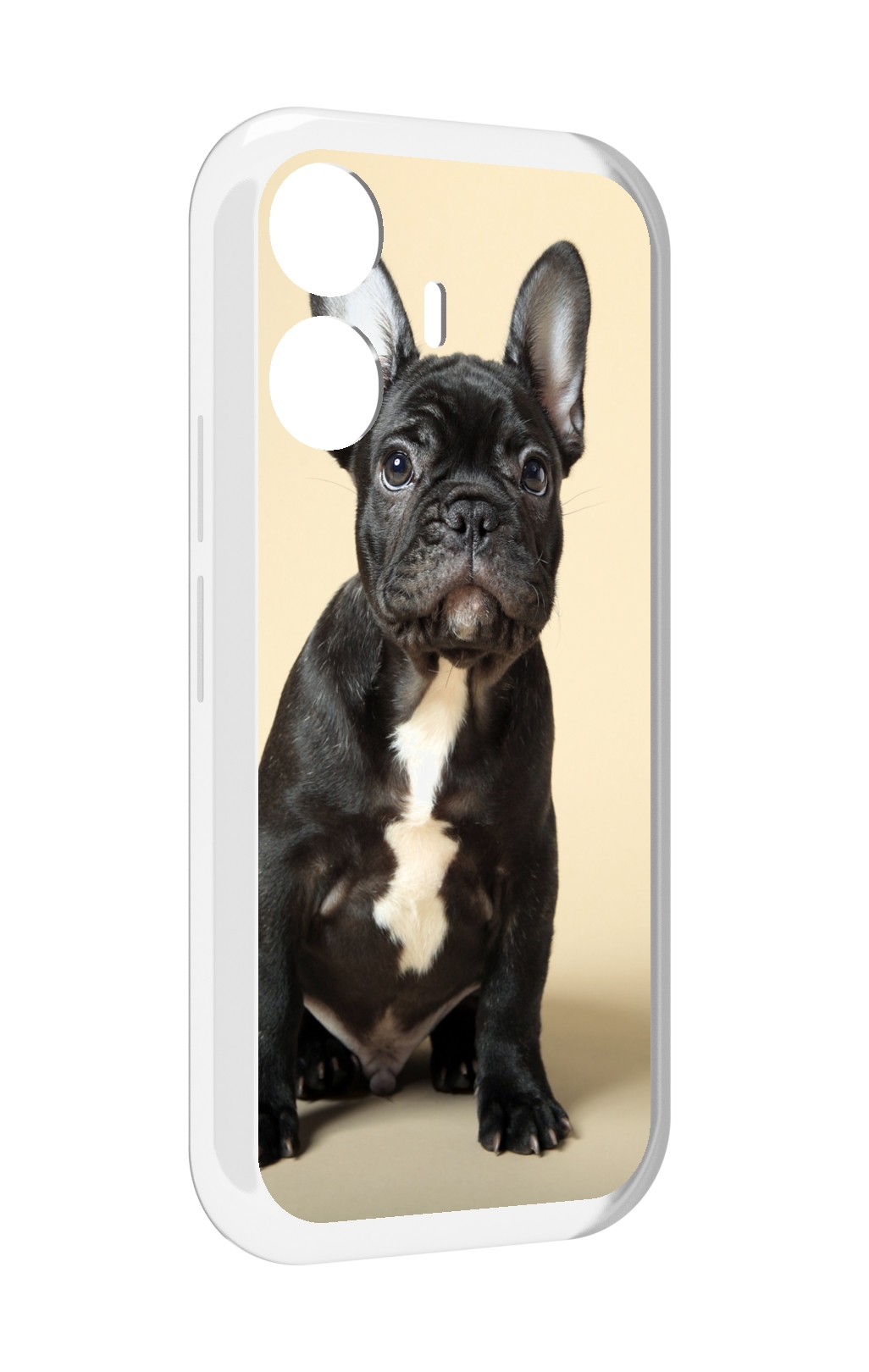 

Чехол MyPads французскии бульдог для Vivo Y77E / Vivo iQOO Z6 Lite, Прозрачный, Tocco