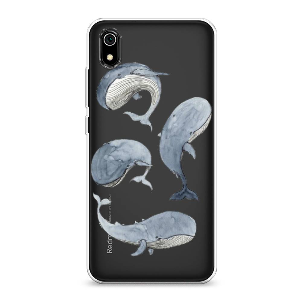 

Чехол Awog на Xiaomi Redmi 7A "Киты", Разноцветный, 35450-1
