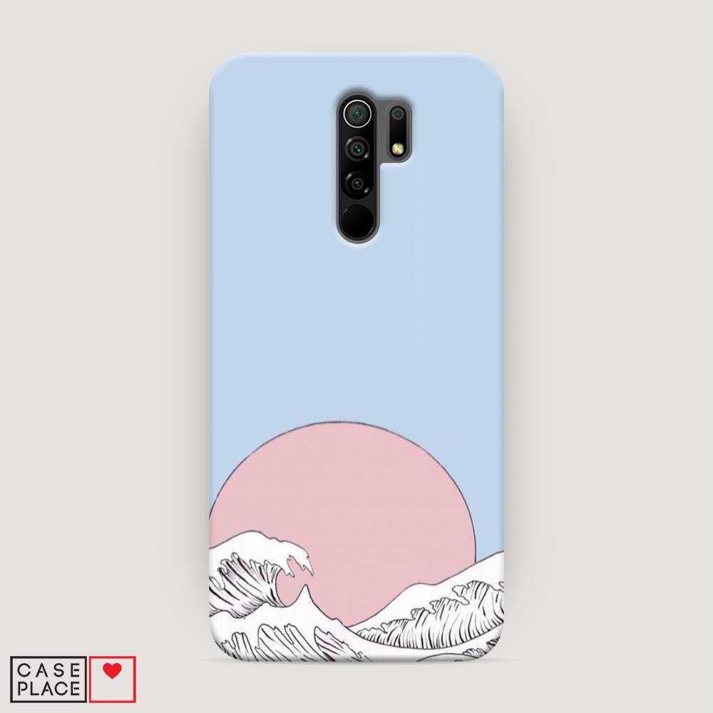 

Пластиковый чехол "Японское солнце" на Xiaomi Redmi 9, 38320-7