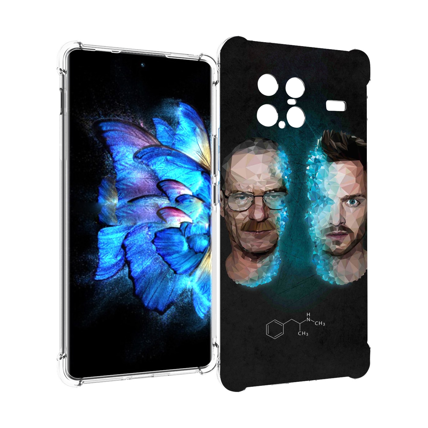 

Чехол MyPads во-все-тяжкие для Vivo X Note 5G, Прозрачный, Tocco