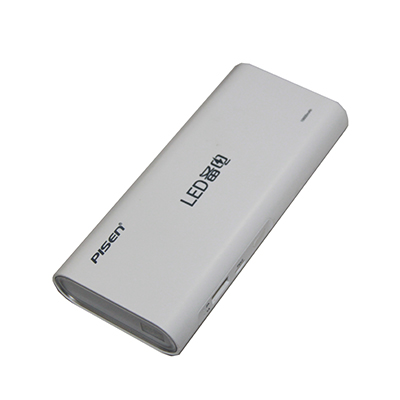 фото Внешний аккумулятор usb pisen ts-d187 (10000mah/1a/2a/lcd) <белый>