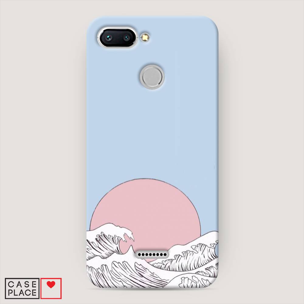 

Пластиковый чехол "Японское солнце" на Xiaomi Redmi 6