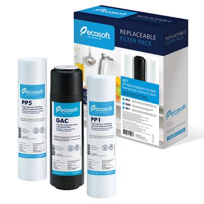 

Комплект картриджей ECOSOFT 1-2-3 для обратного осмоса