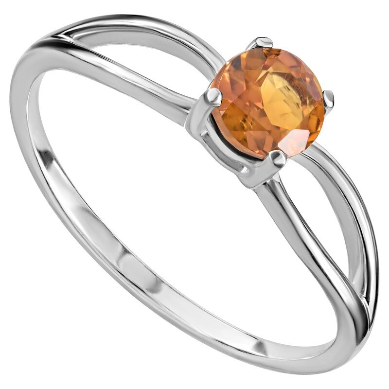 

Кольцо из серебра с цитрином р. , LAZURIT-ONLINE 8461AG, 8461AG