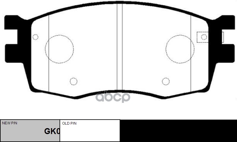 

Колодки Hyundai Accent (Mc)(2005-)/Rio (Jb)(2005-2011) CTR арт. CKKK-35