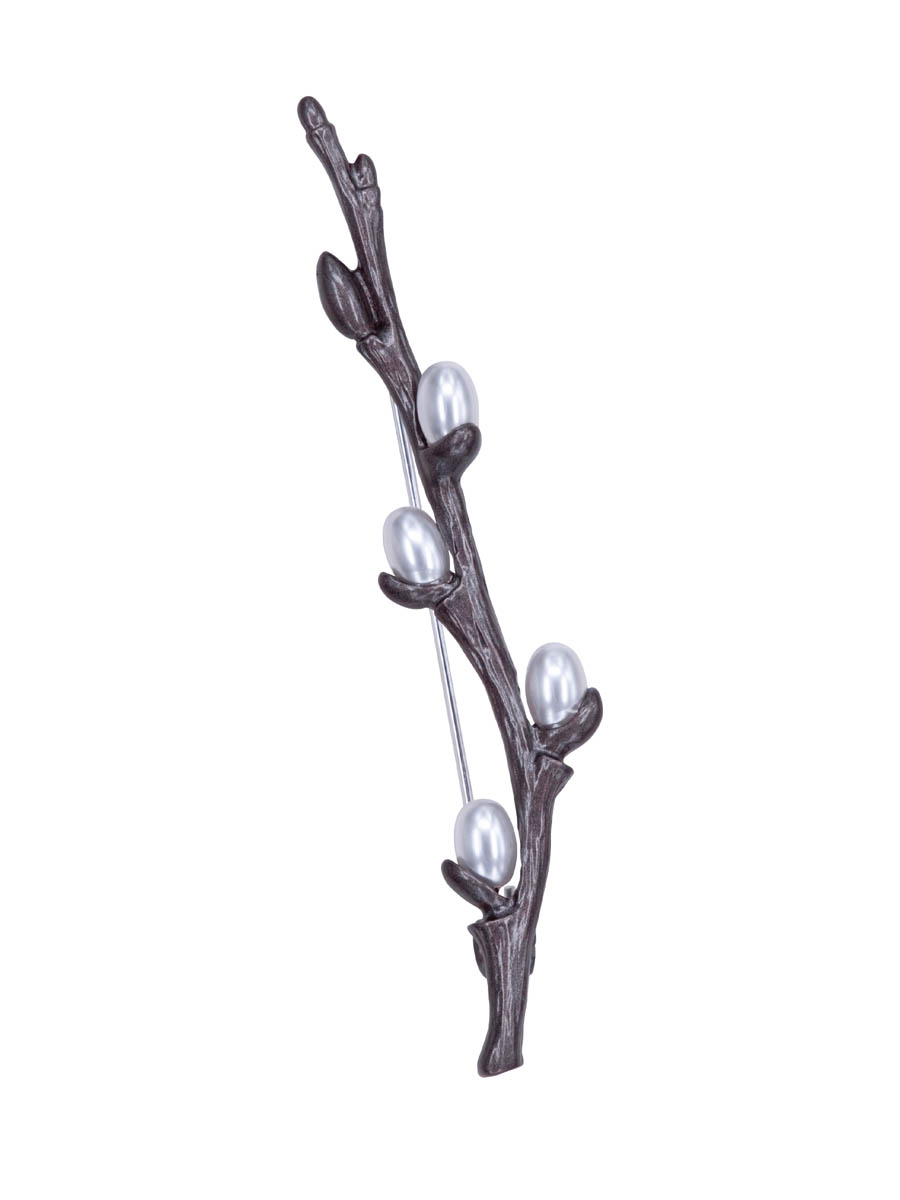 

Брошь из бижутерного сплава OTOKODESIGN 12-56439, акрил, 12-56439