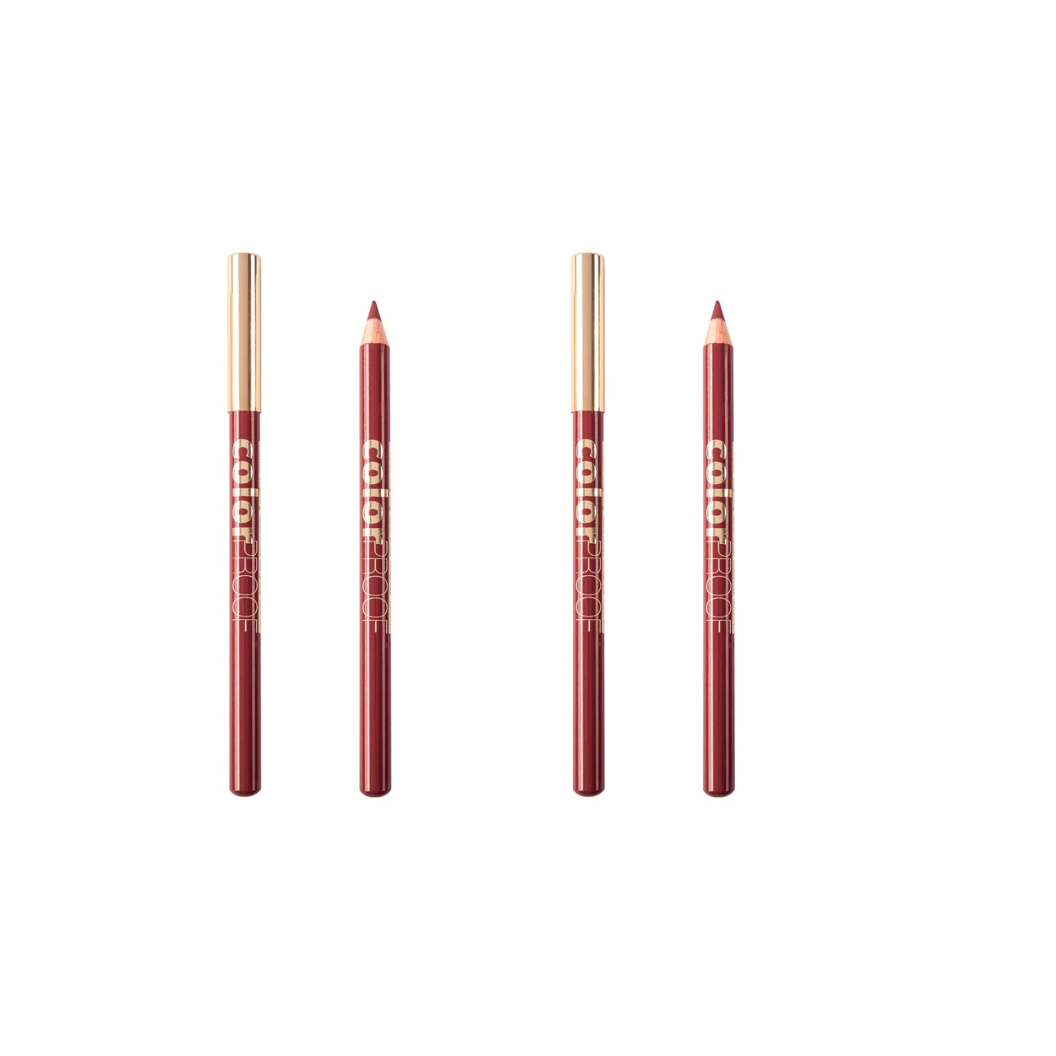 

Карандаш для губ Charme серии Colour Proof, Гранат, 2 шт., Бордовый, Серия Colour Proof, Гранат