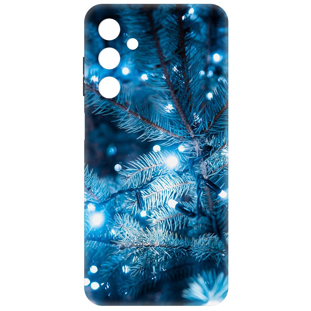 

Чехол-накладка Krutoff Soft Case Гирлянда для Samsung Galaxy A25 5G (A256) черный