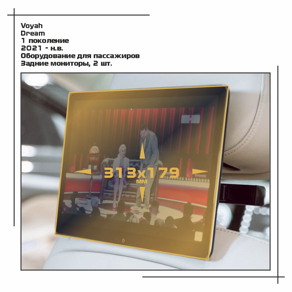 

Пленка ES для Dream - Оборудование - матовая - MP-VY-DR-04, Белый, Voyah