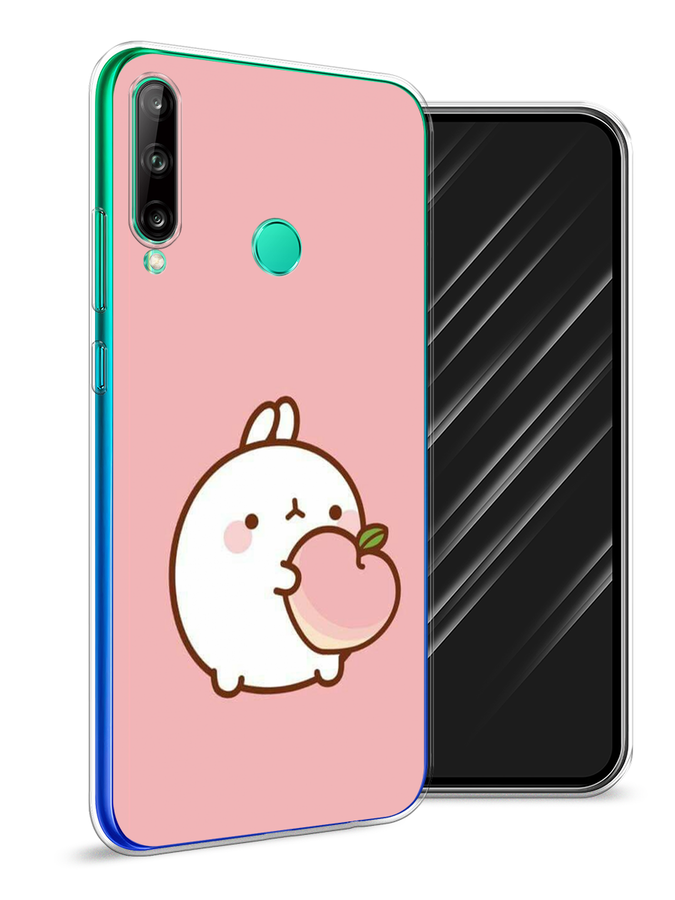 

Чехол Awog на Huawei Y7p "Кролик с персиком", Розовый;бежевый, 6103350-1