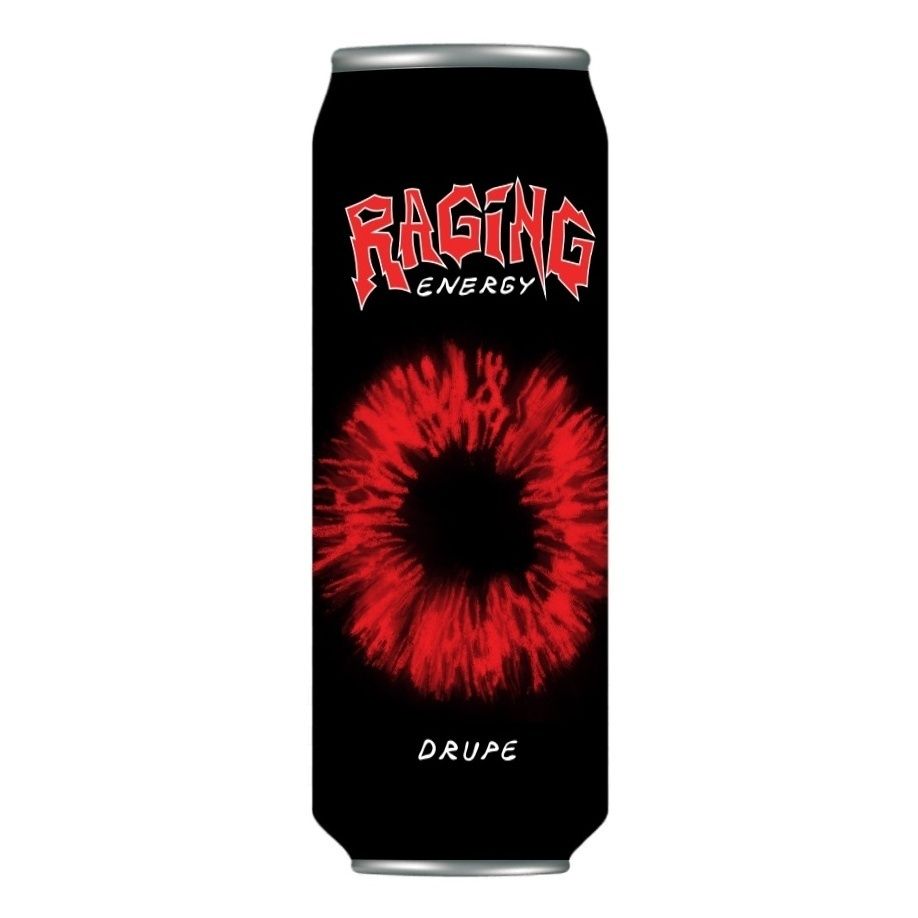 

Энергетический напиток Raging Energy Drupe манго-личи-кокос газированный 500 мл